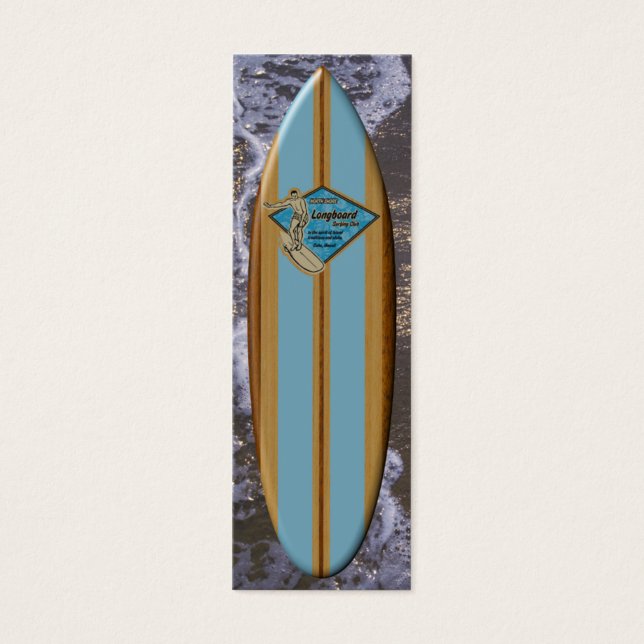 Cartes De Visite Waimea Bay Surboard Signet (Devant)