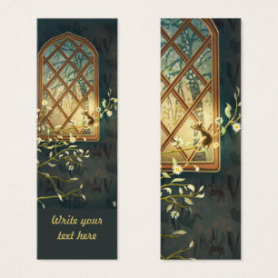 Cartes De Visite Waiting for You Personalized Bookmark