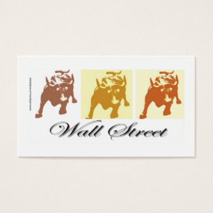Cartes De Visite Wall Street