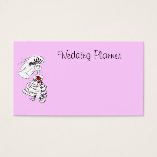 Cartes De Visite Wedding planner de mariée