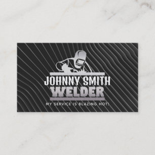 Cartes de visite Welder modernes
