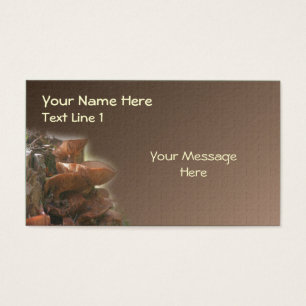 Cartes De Visite Wild Brown Champhroom Stack Nature