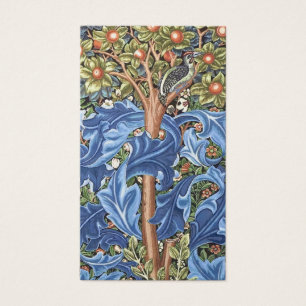 Cartes De Visite William Morris Woodpecker Tapestry
