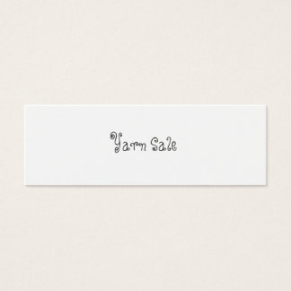 Cartes De Visite Yarn Sale