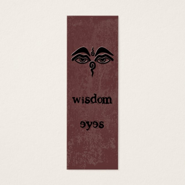Cartes De Visite yeux de sagesse (Devant)