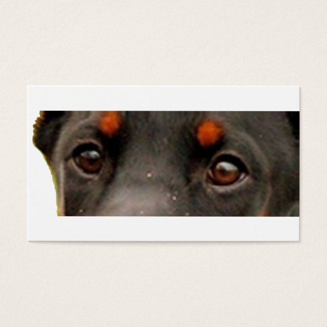 Cartes De Visite yeux dobie (Devant)