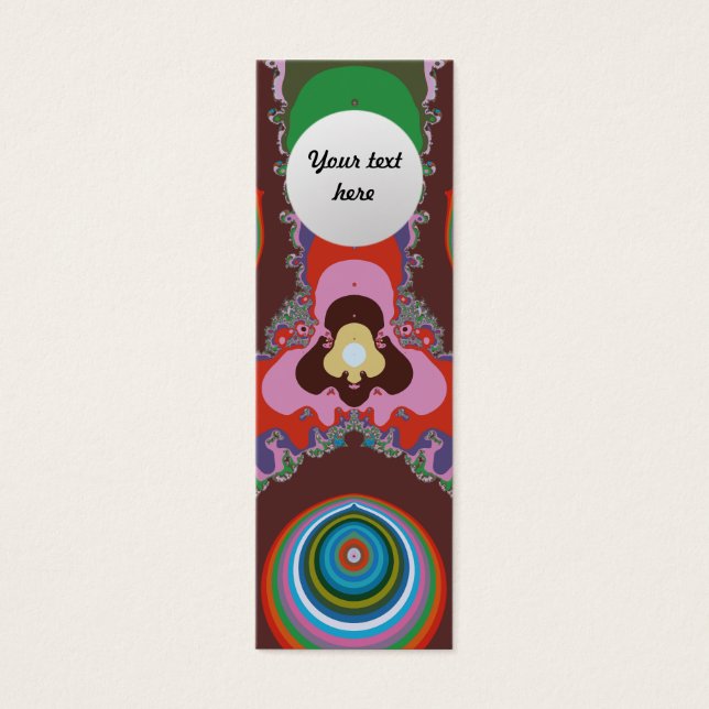 Cartes De Visite Yeux Psychédéliques (Devant)