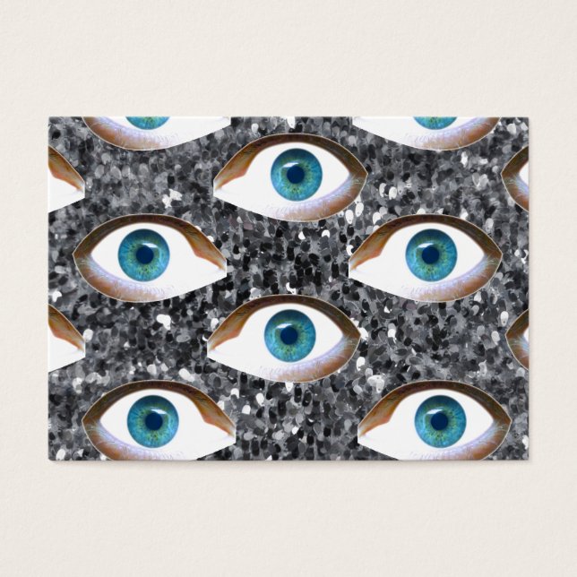 Cartes De Visite yeux séchés (Devant)