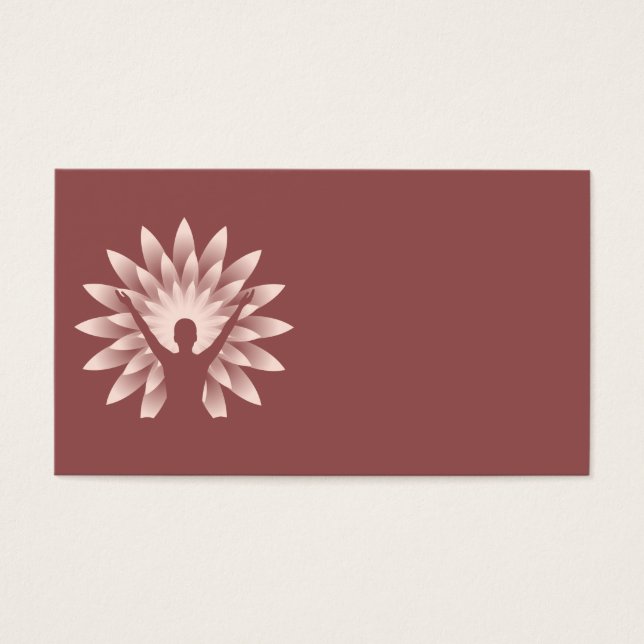 Cartes De Visite Yoga (Devant)