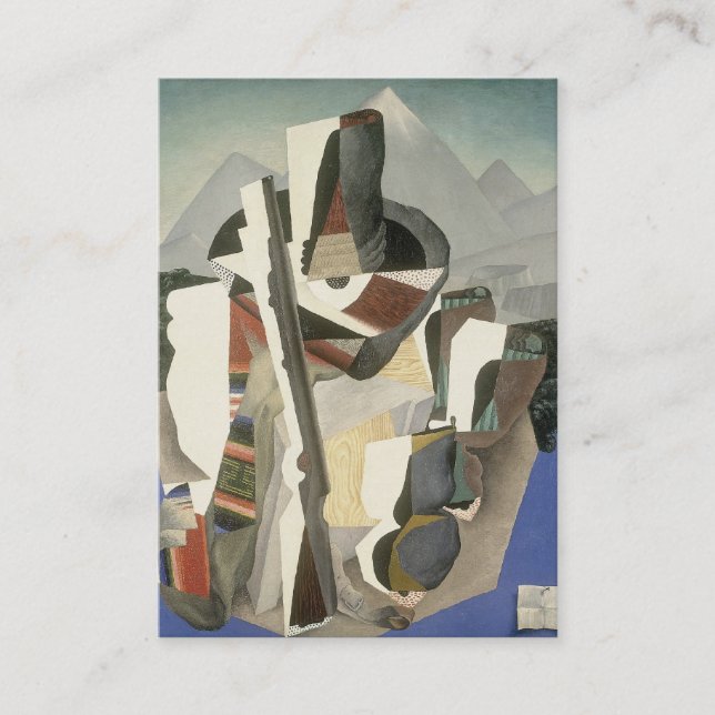 Cartes de visite "Zapata style paysage" de Rivera (Devant)