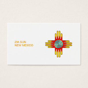 Cartes De Visite Zia Soleil - Zia Pueblo