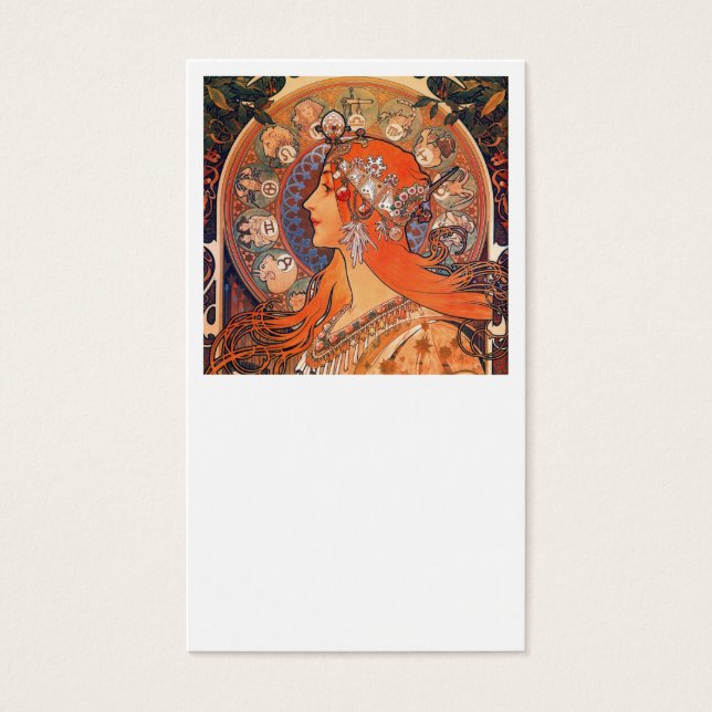 Cartes De Visite Zodiaque Woman (Devant)
