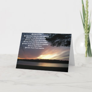 Cartes de voeux À cause de vous 6