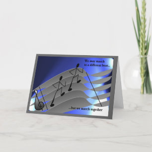 Cartes de voeux à thème musique