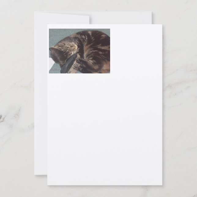 Cartes de vœux artisanales de Dave : Invitations e (Devant)