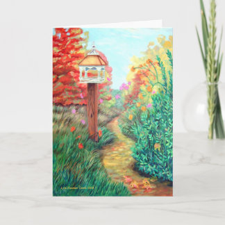 Cartes de voeux Automne Path