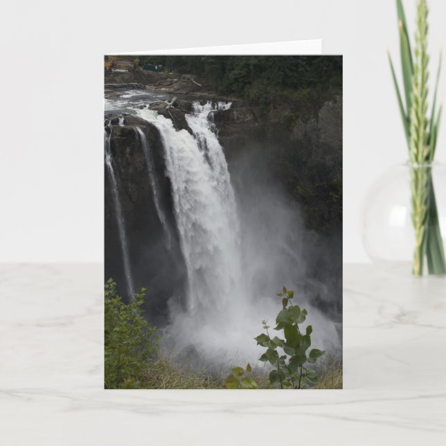 Cartes de voeux : Automnes de Snoqualmie (Devant)