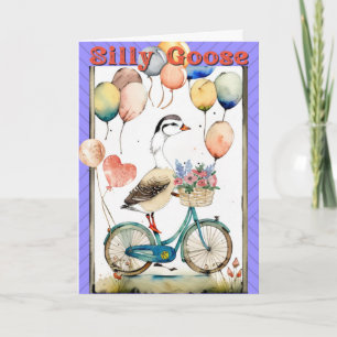 Cartes de vœux ballons de carte Dindon de la farce