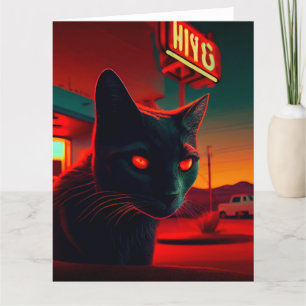 Cartes de vœux Black Cat