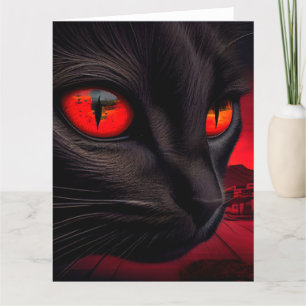 Cartes de vœux Black Cat
