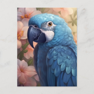 Cartes de voeux Blue Parrot