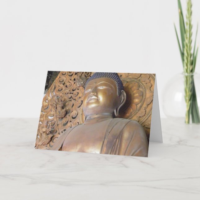 Cartes de voeux Bouddha (Devant)
