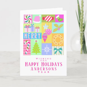 Cartes de voeux Calendrier de Noël