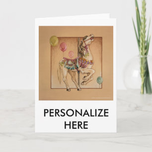 Cartes de voeux - Carrousel de Cheval Heureux