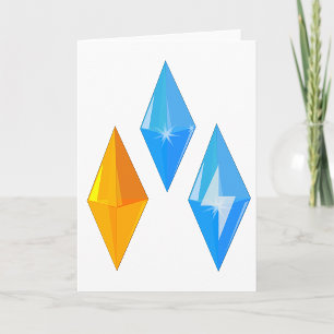 Cartes de voeux Crystal Gems