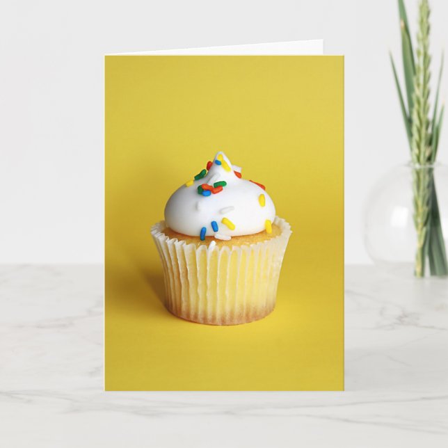 Cartes de voeux Cupcake (Devant)