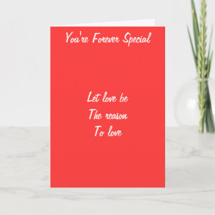 Cartes de vœux d'amour inconditionnel