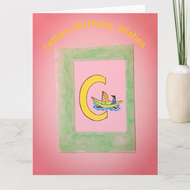 Cartes de vœux d'anniversaire  (Devant)