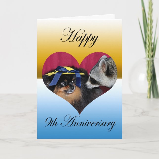 Cartes de vœux d'anniversaire de mariage (Devant)