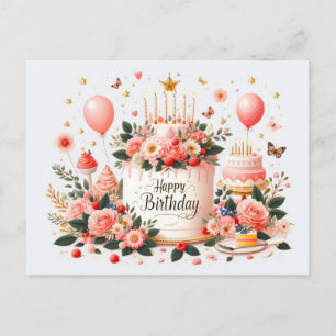 Cartes de voeux d'anniversaire heureuses