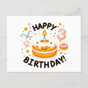 Cartes de voeux d'anniversaire heureuses