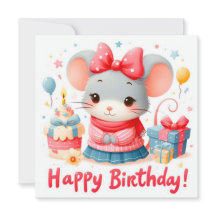 Cartes de voeux d'anniversaire heureuses