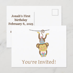 Cartes de vœux d'anniversaire joyeux vous êtes inv
