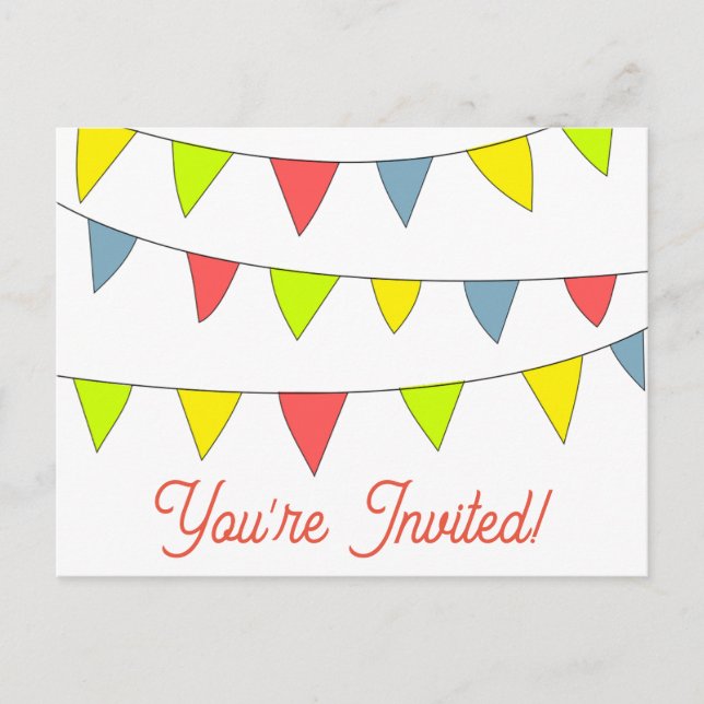 Cartes de vœux d'anniversaire joyeux vous êtes inv (Devant)