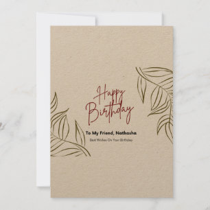 Cartes de voeux d'anniversaire pour vos proches.