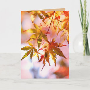 CARTES DE VOEUX D'AUTOMNE JOYEUX