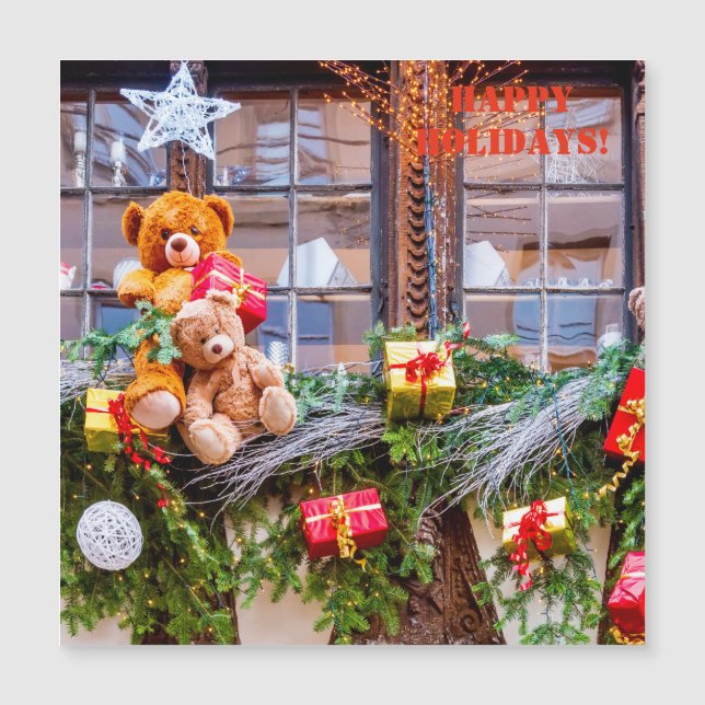 Cartes de vœux de fêtes, (Devant)