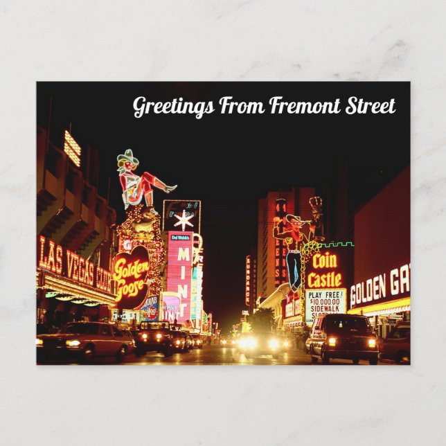 Cartes de vœux de Fremont Street (Devant)