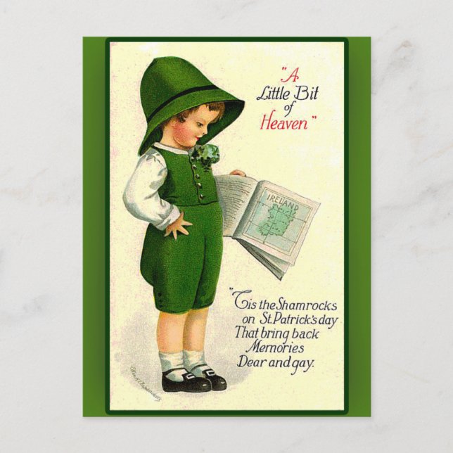 Cartes de voeux de la Saint-Patrick (Devant)