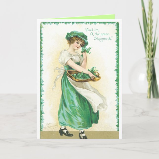 Cartes de voeux de la Saint-Patrick (Devant)