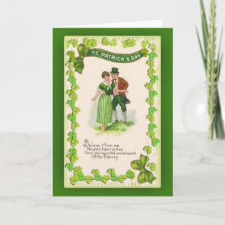 Cartes de voeux de la Saint-Patrick