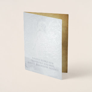 Cartes de vœux de l'ange de Pâques vintage