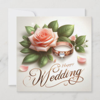 Cartes de vœux de mariage