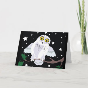 Cartes de voeux de Milou Owl~Winter