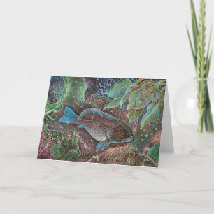 Cartes de voeux de morue de Breaksea