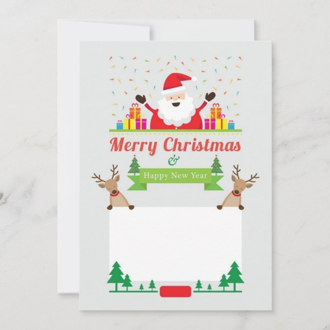 Cartes de voeux de Noël (Devant)